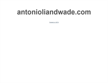 Tablet Screenshot of antonioliandwade.com